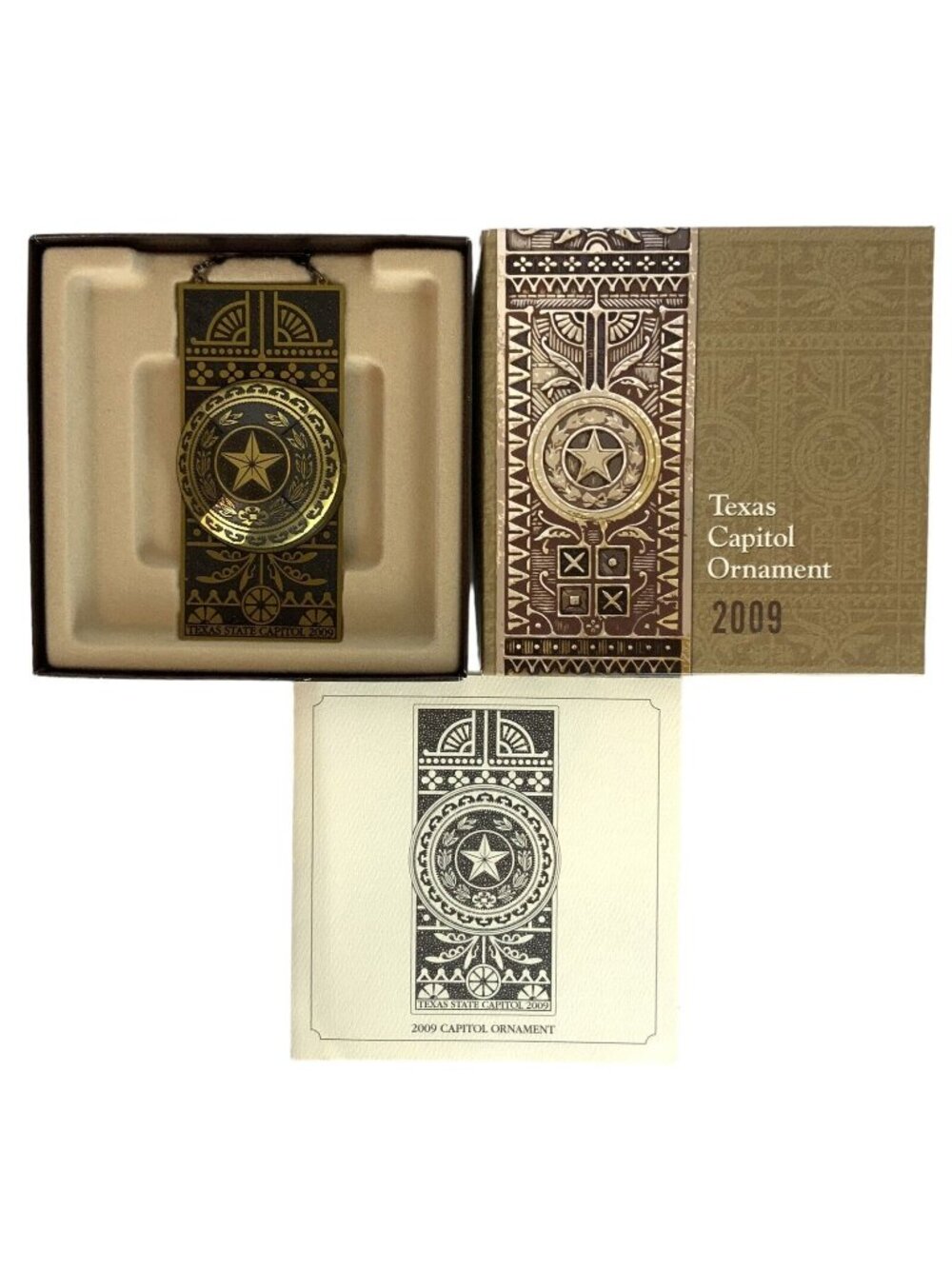 Texas State Capitol 2009 Retired Christmas Ornament Collectible Decor With Box